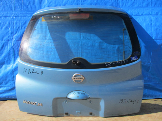 Used Nissan March SCREEN REAR